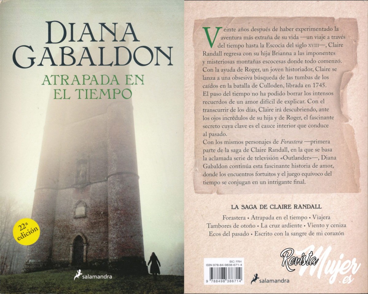 Atrapada en el Tiempo por Diana Gabaldon.