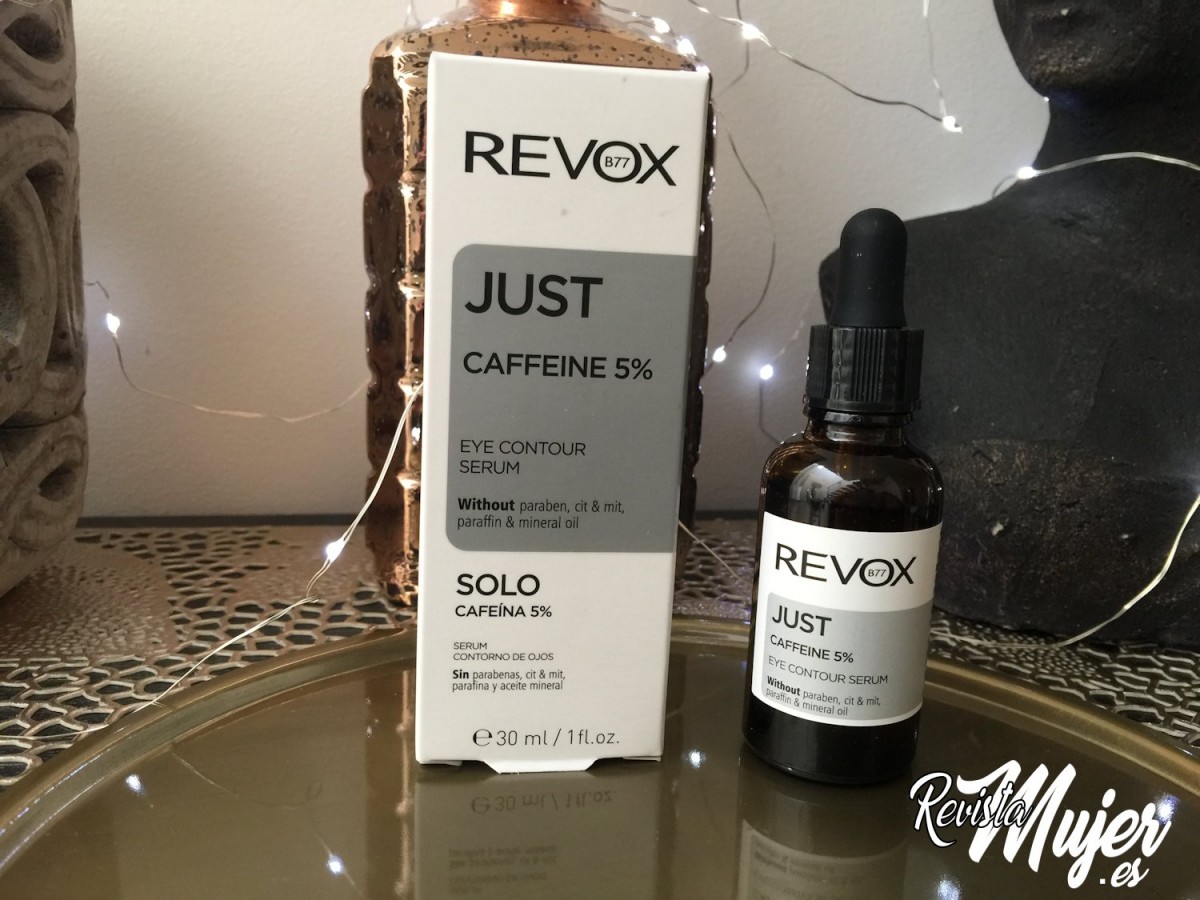 Revox Just Sérum para el contorno de ojos 5% cafeína.