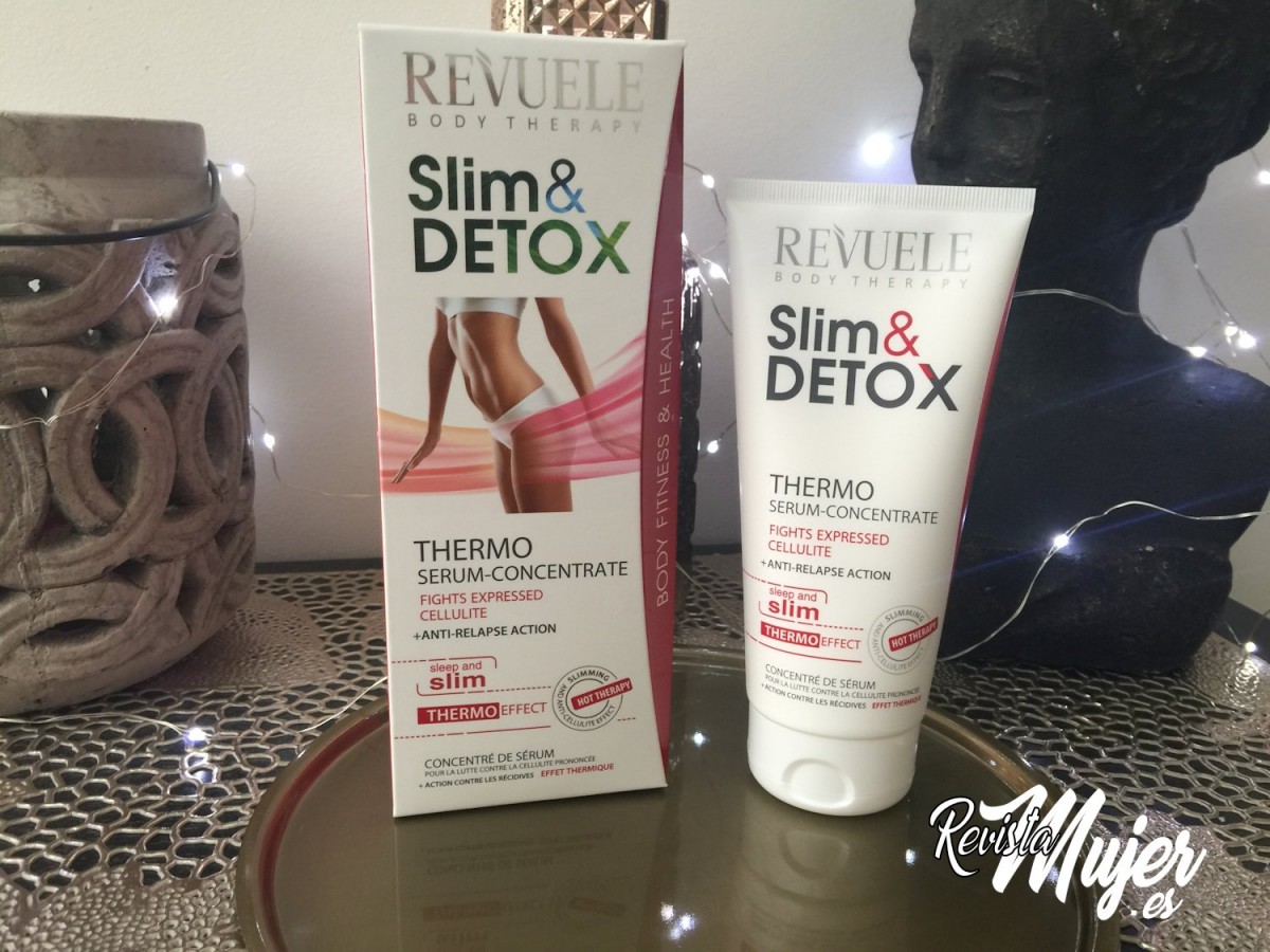 Revuele Slim and Detox. Suero concentrado para combatir la celulitis.