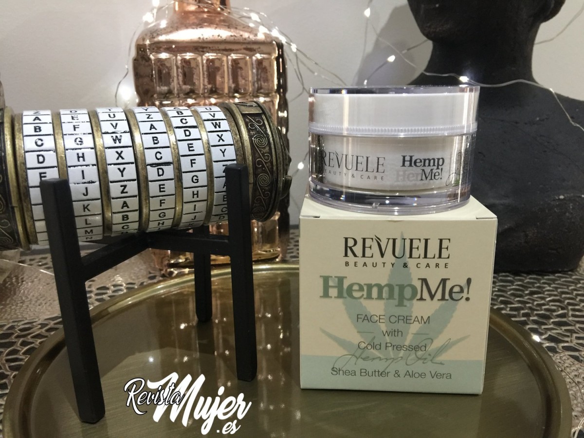 Revuele HempMe, Crema facial hidratante y nutriente.